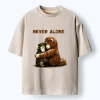 Kyoto-Lion Lonely Punch Washed T-Shirt