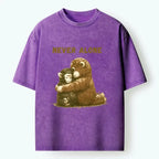 Kyoto-Lion Lonely Punch Washed T-Shirt