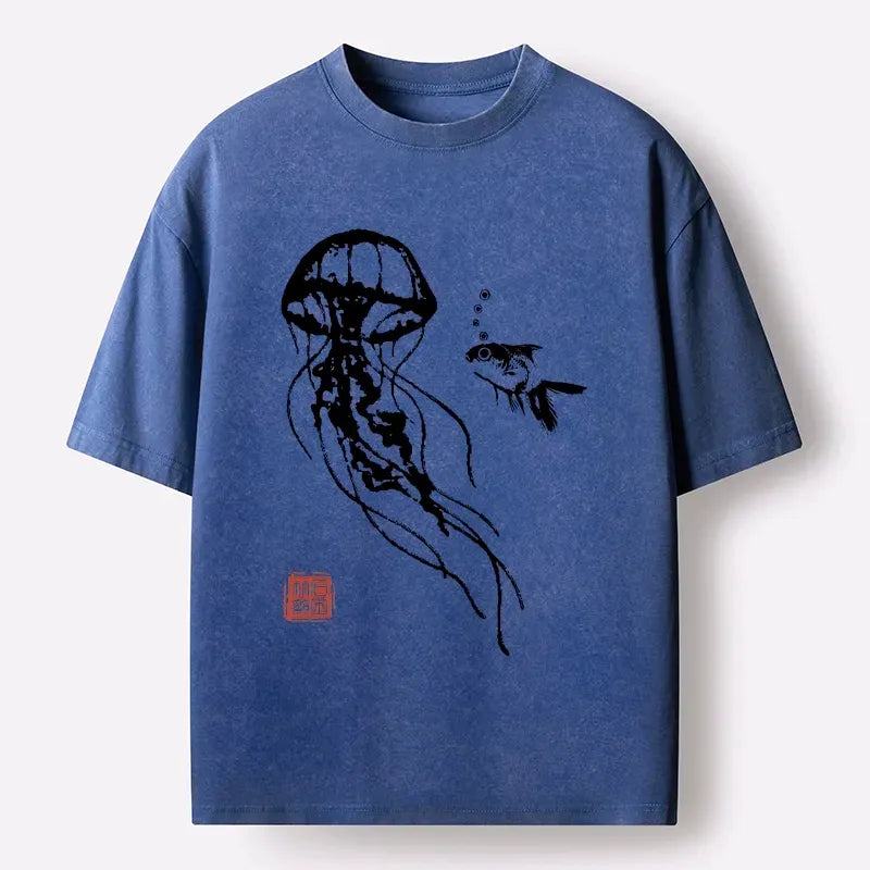 Traditional Ukiyo-e Style T-Shirt Gift Idea