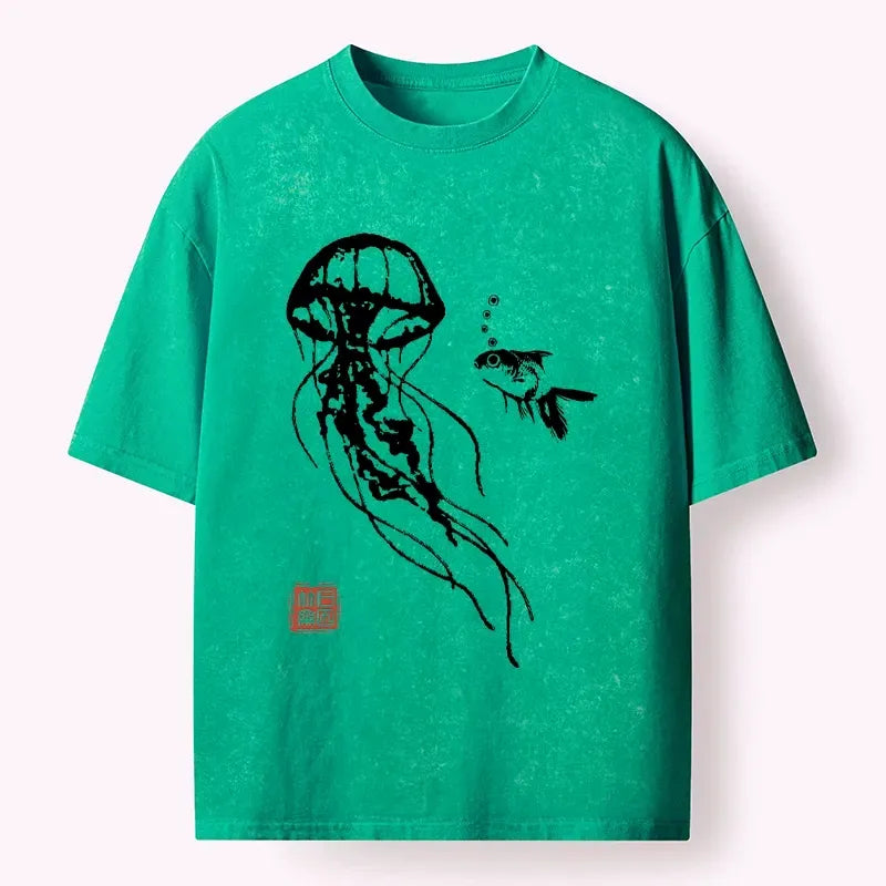 Traditional Ukiyo-e Style T-Shirt Gift Idea