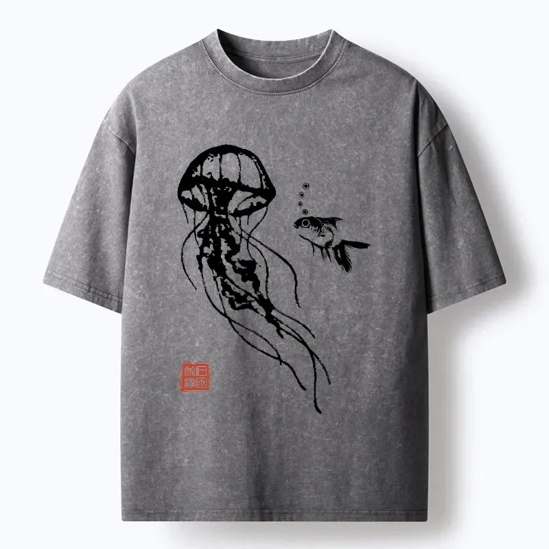 Traditional Ukiyo-e Style T-Shirt Gift Idea