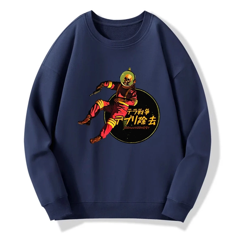 retro japanese culture sweatshirt for streetwear