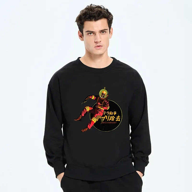 kyoto lion astronaut sweatshirt with free shipping