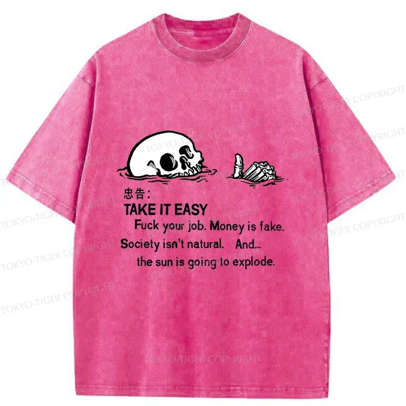 Skull Japanese Streetwear T-Shirt