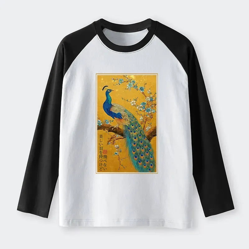 Japanese Ukiyo-e Raglan Long Sleeve