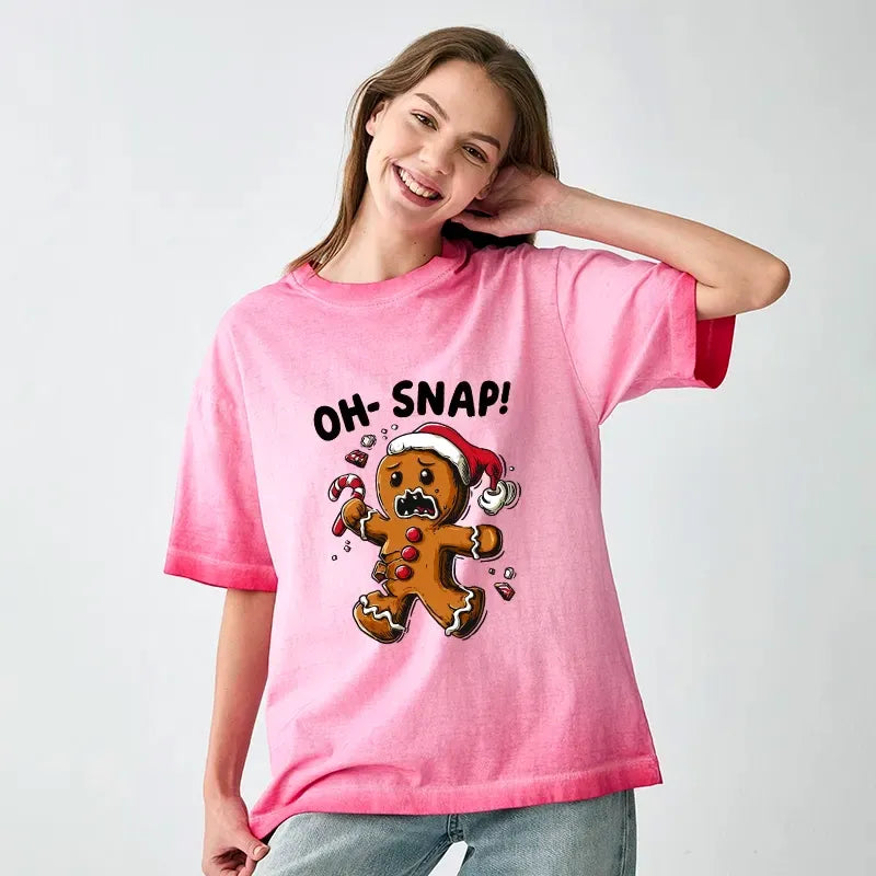 Japanese Christmas Gingerbread Man T-Shirt