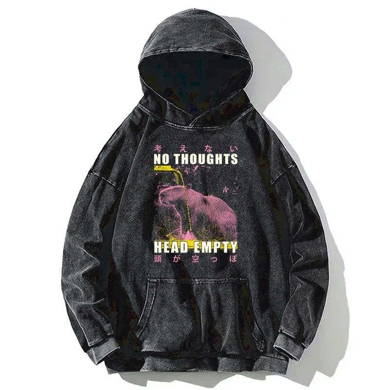 kyoto lion washed hoodie