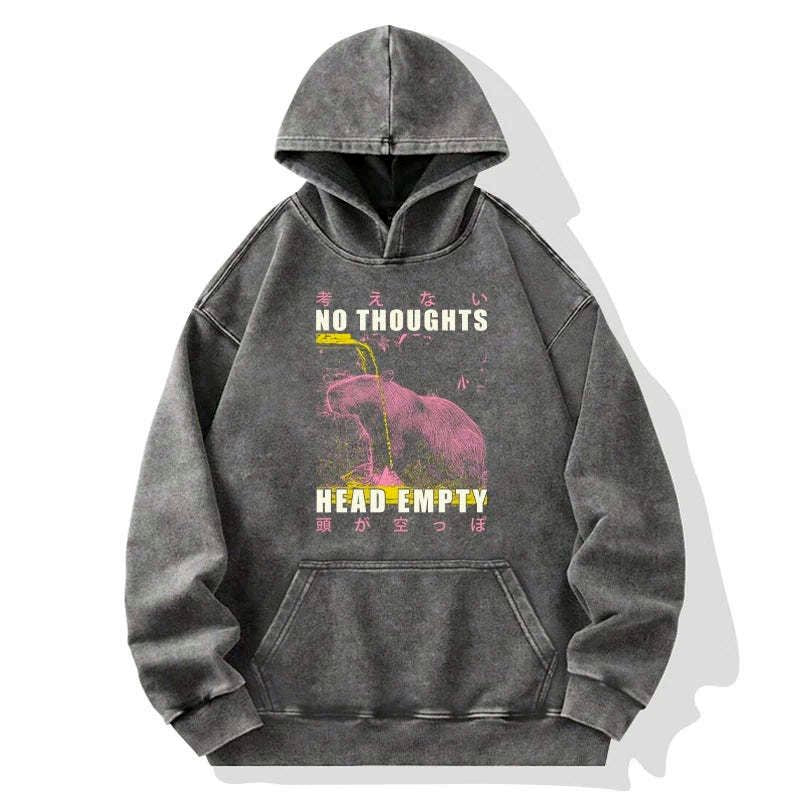 kyoto lion washed hoodie