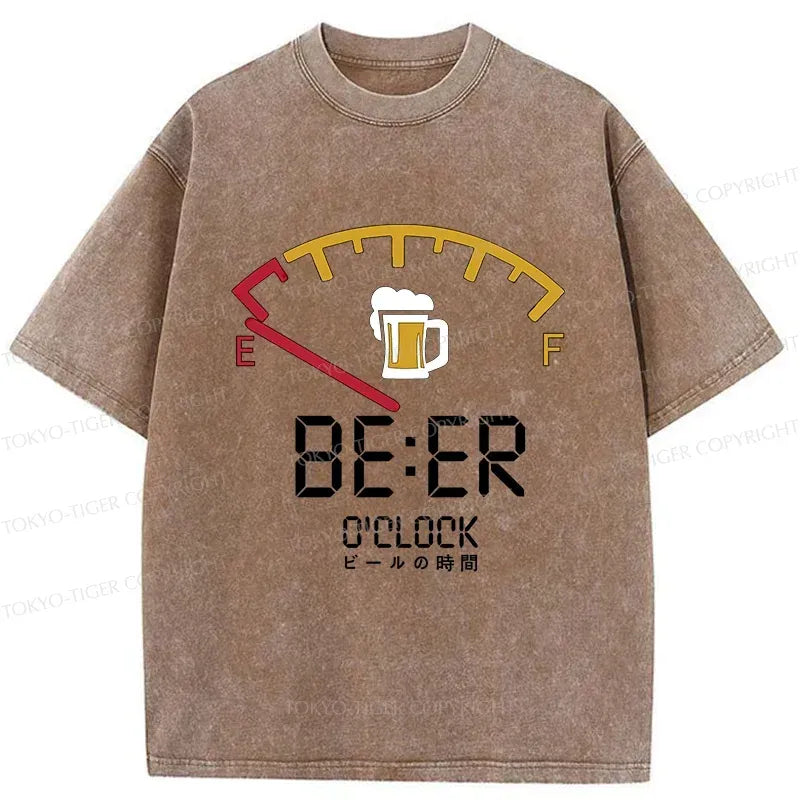 Kyoto-Lion Beer Time Washed T-Shirt