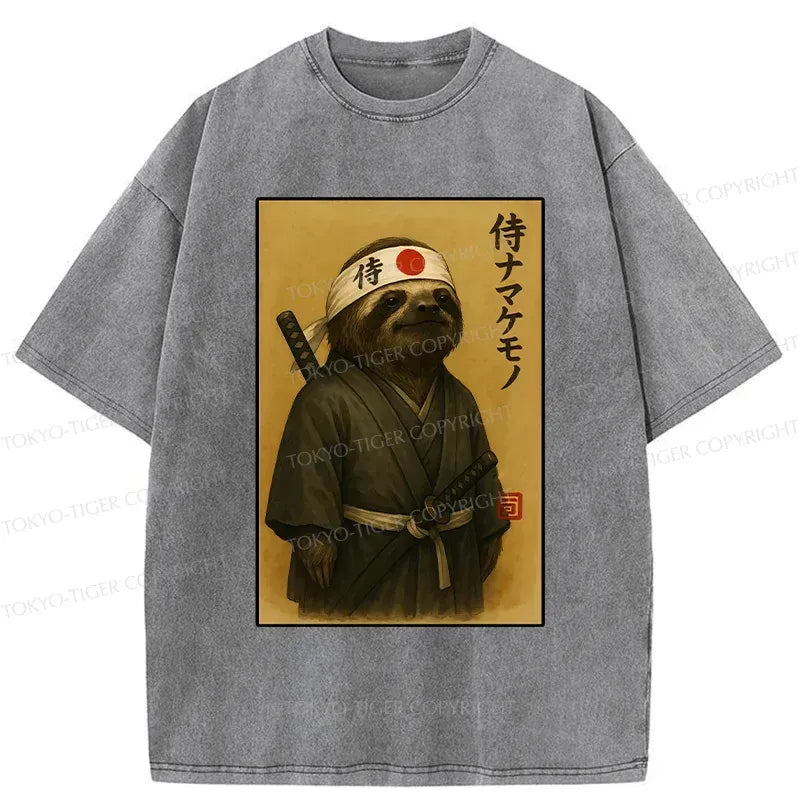 Vintage Kyoto Samurai Sloth Tee on Sale