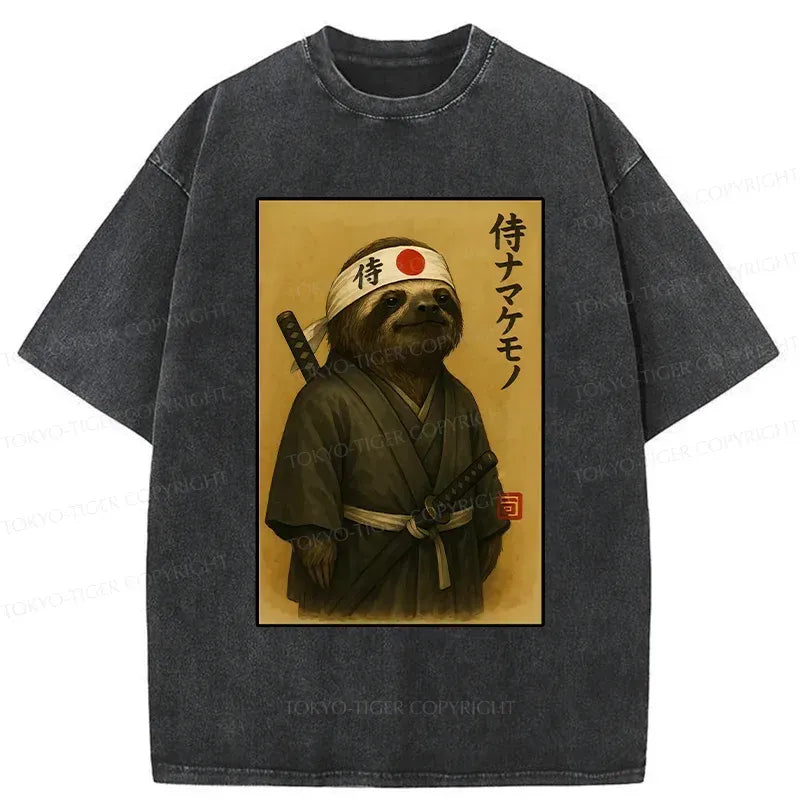 Vintage Kyoto Samurai Sloth Tee on Sale