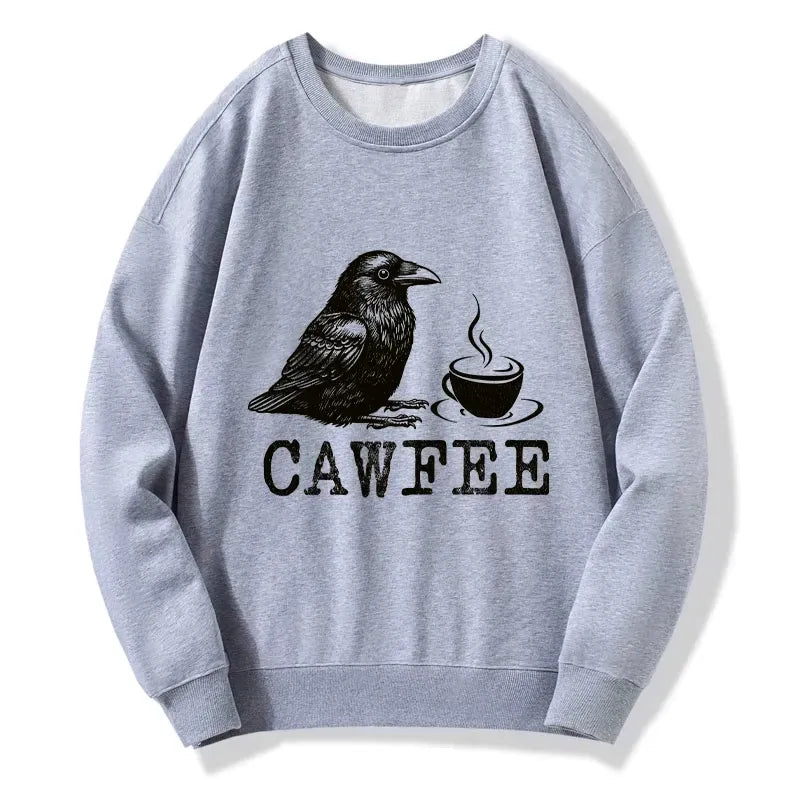 Kyoto-Lion Cawfee Funny Japan Meme Classic Sweatshirt