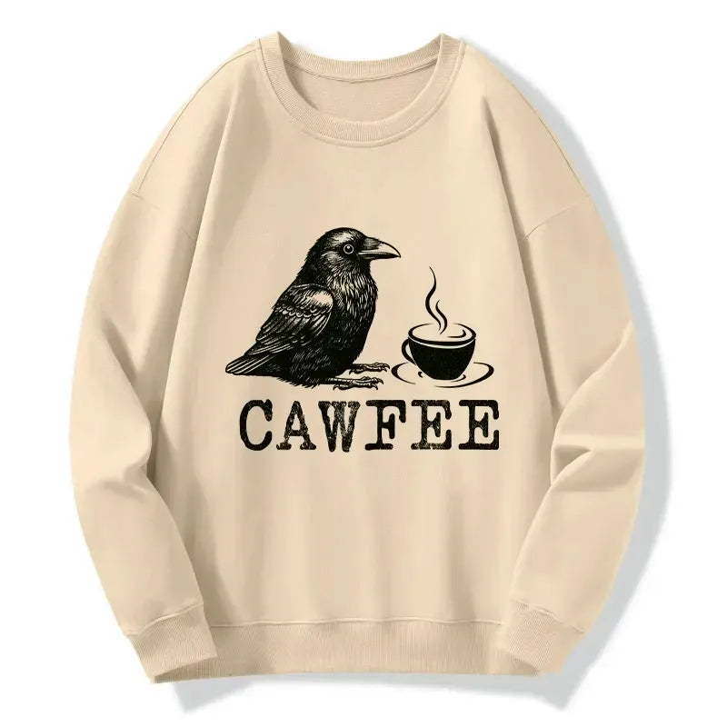 Kyoto-Lion Cawfee Funny Japan Meme Classic Sweatshirt