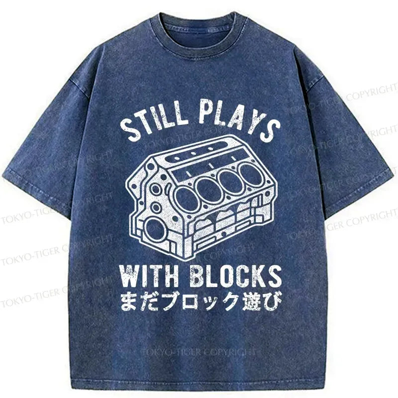kyoto lion washed tee for casual gift idea