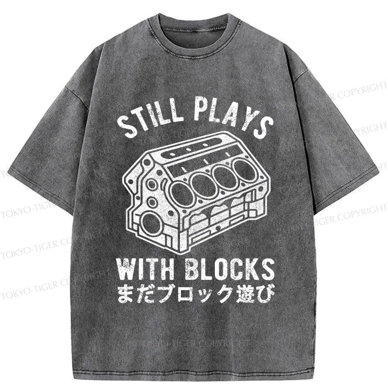 kyoto lion washed tee for casual gift idea