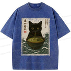 Ukiyo-e Matcha Wave Unisex Tee