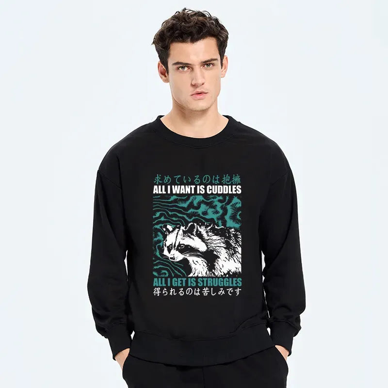 unisex Japanese sweatshirt gift idea for her