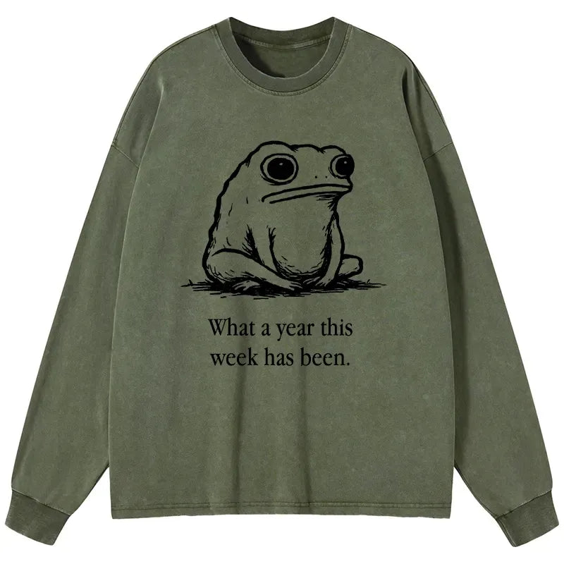 comfortable washed long sleeve shirt on sale