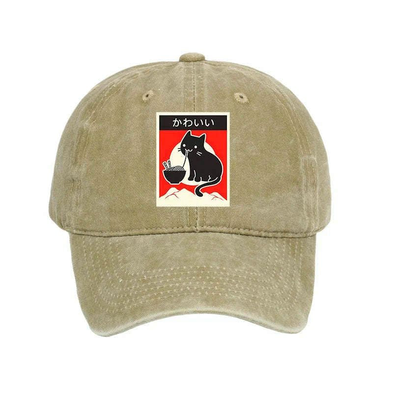 Kawaii Japanese cap for street style