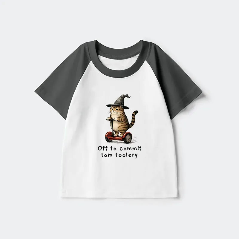 soft japanese cat kids shirt