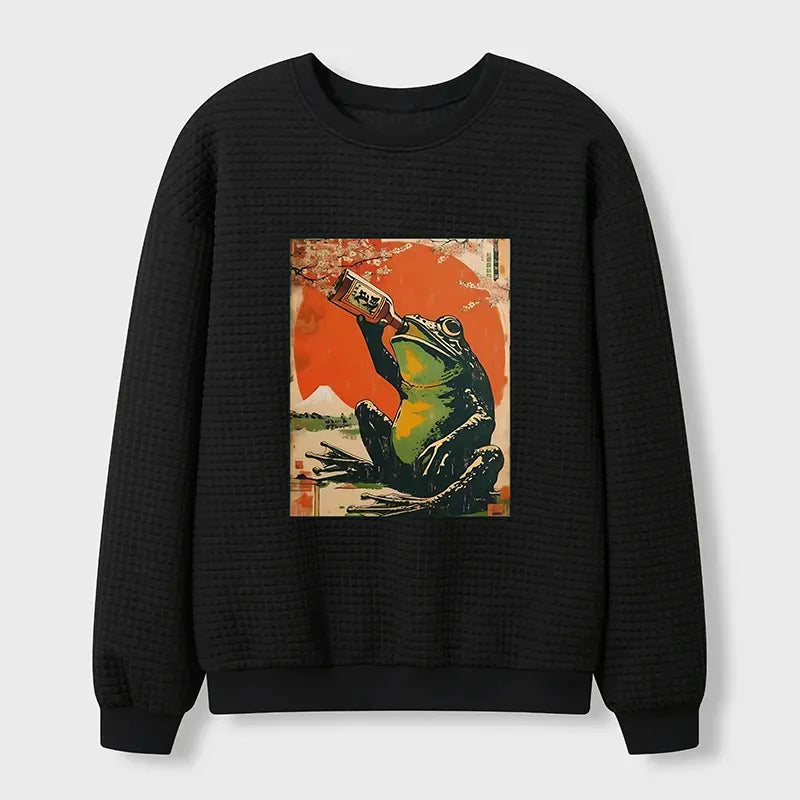 Kyoto-Lion Unisex Pullover for Daily Wear