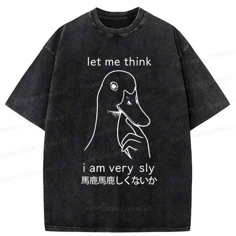 Japanese vintage washed t-shirt for daily wear