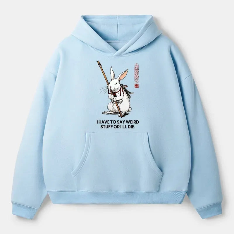 Kyoto-Lion Japanese Fleece Hoodie for Gift Idea