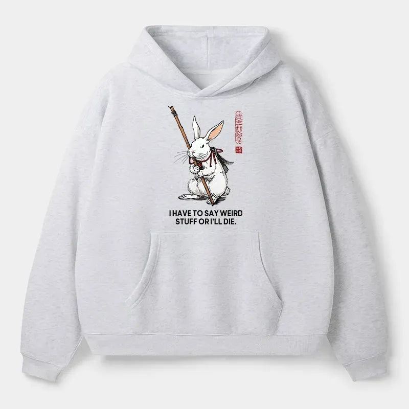 Kyoto-Lion Japanese Fleece Hoodie for Gift Idea