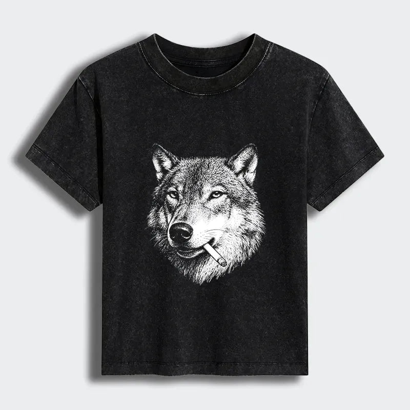 Trendy Kyoto Lion T-shirt for Gift for Her