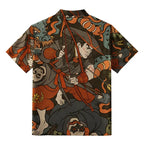 Japanese Samurai Button-up for Summer