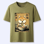 Kyoto-Lion Shiba Inu Obsessed With Eating Ramen Classic T-Shirt