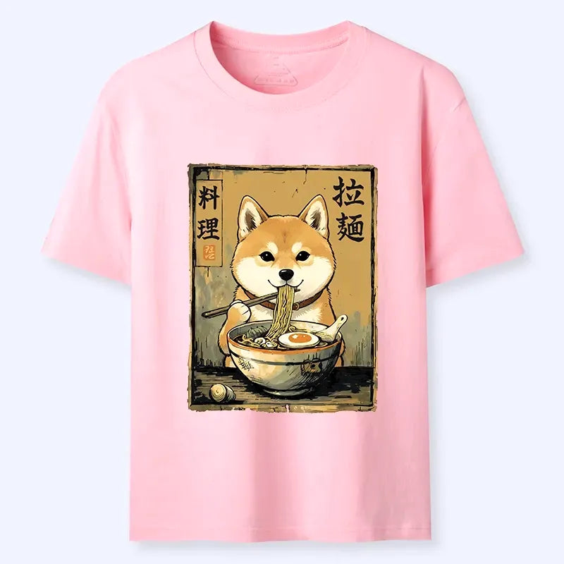 Japanese Shiba Inu Ramen T-Shirt Gift Idea