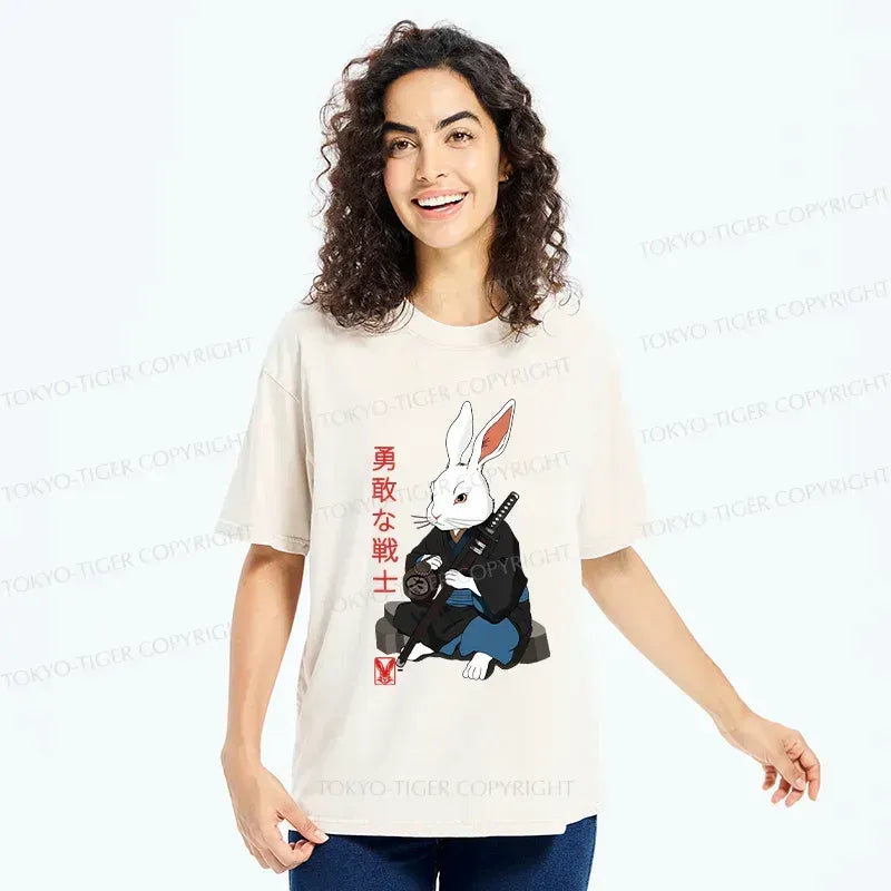 japanese vintage samurai tee streetwear
