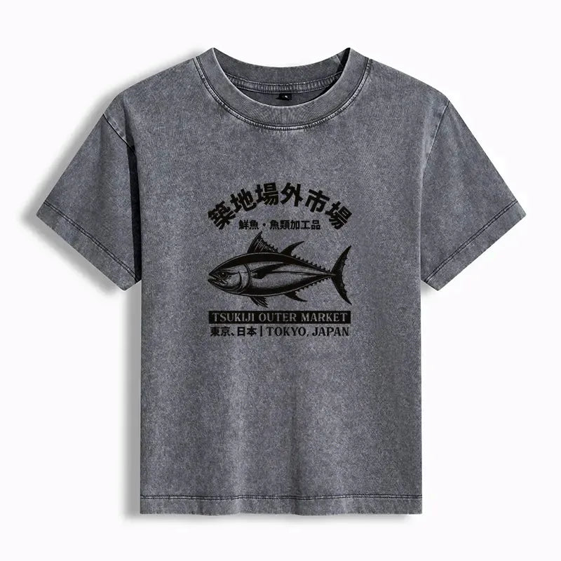 Tsukiji Fish Market Vintage Tee