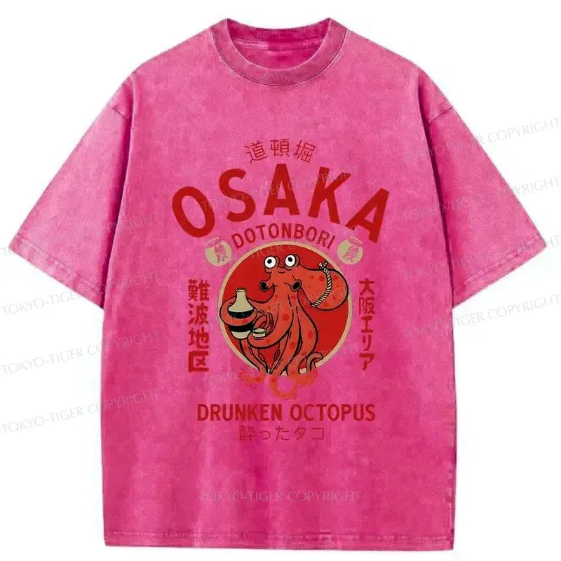 japanese woodblock octopus tee best seller