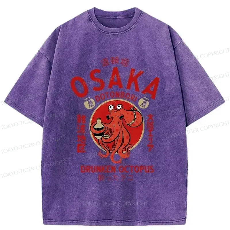 japanese woodblock octopus tee best seller
