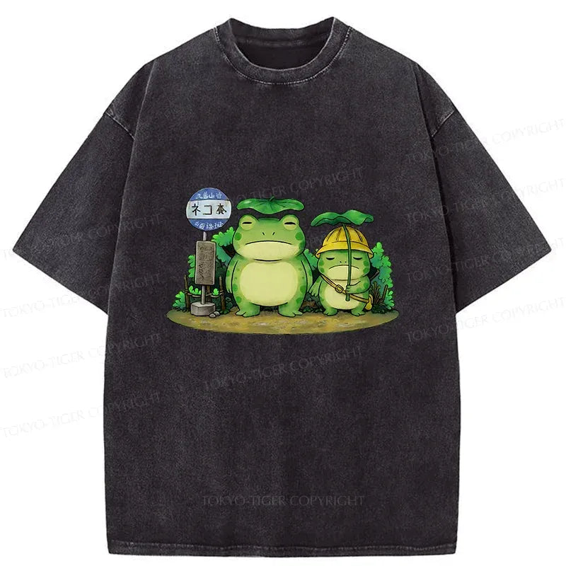 My Neighbor Frog Cotton T-Shirt for Summer