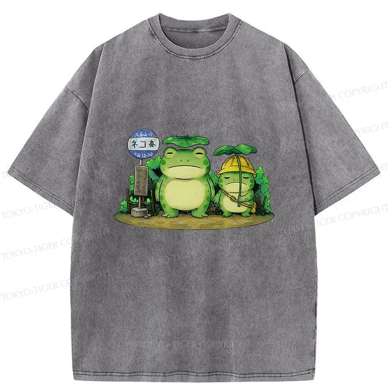 My Neighbor Frog Cotton T-Shirt for Summer