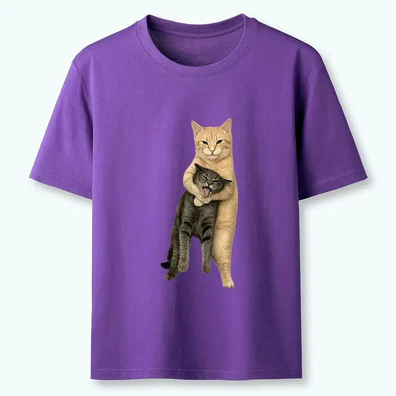Funny Cat T-Shirt for Summer
