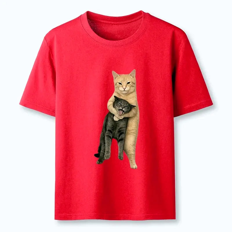 Funny Cat T-Shirt for Summer