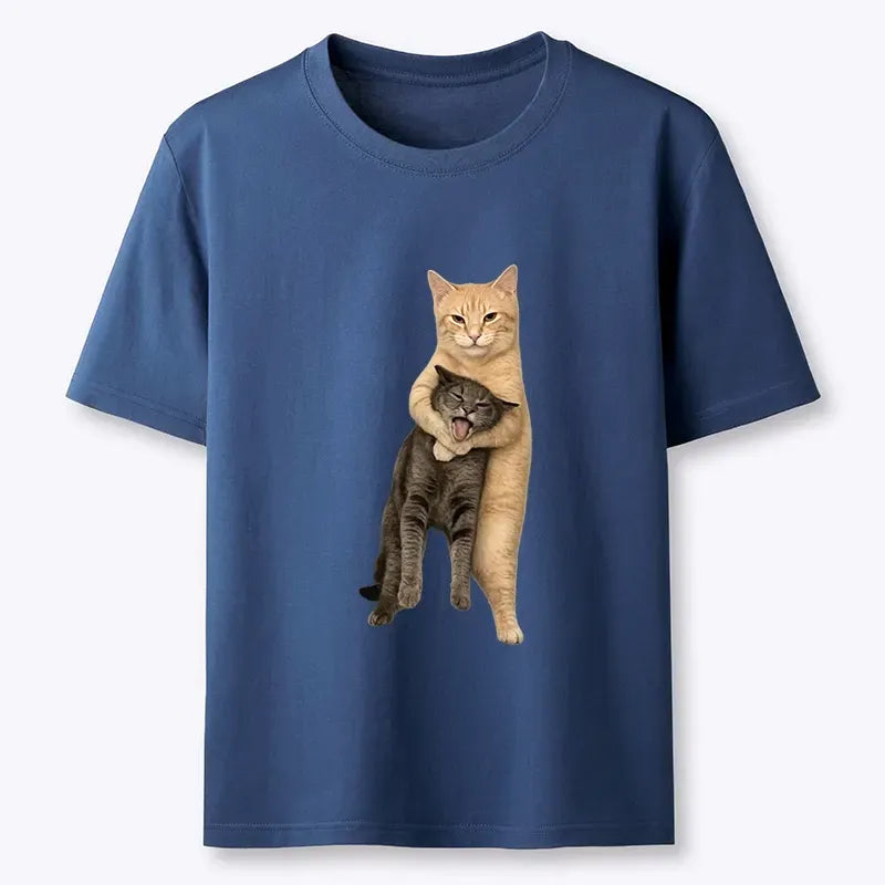 Vintage Orange Cat Tee Best Seller