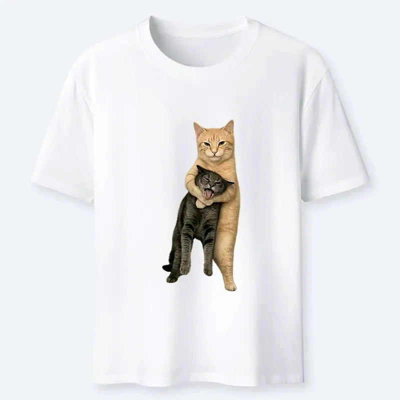 Vintage Orange Cat Tee Best Seller