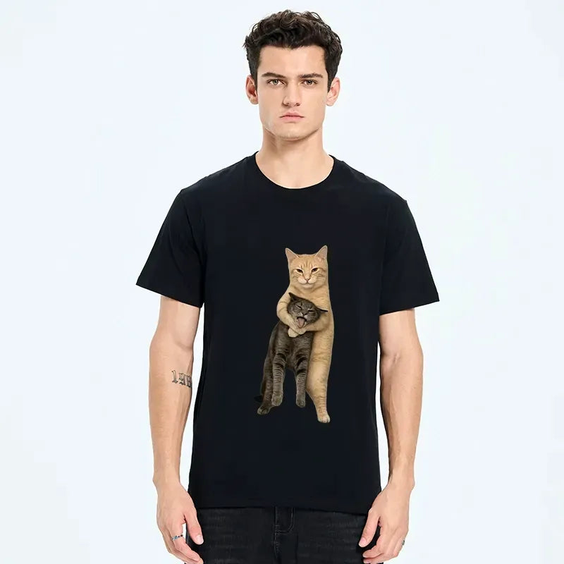 Vintage Orange Cat Tee Best Seller