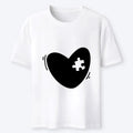 Japanese Cute Heart Puzzle Classic T-Shirt