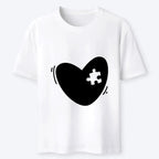 Japanese Cute Heart Puzzle Classic T-Shirt
