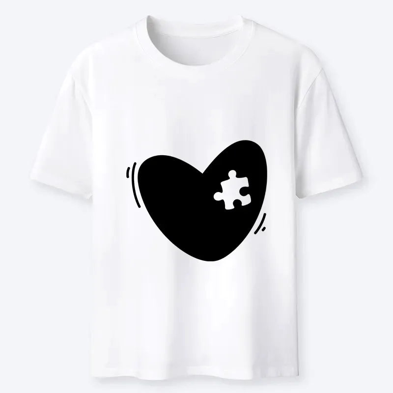 Japanese Cute Heart Puzzle Classic T-Shirt