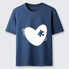 Kyoto-Lion Cute Heart Puzzle Classic T-Shirt