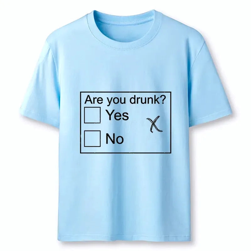 Confused Drunk Checkbox T-Shirt Gift Idea
