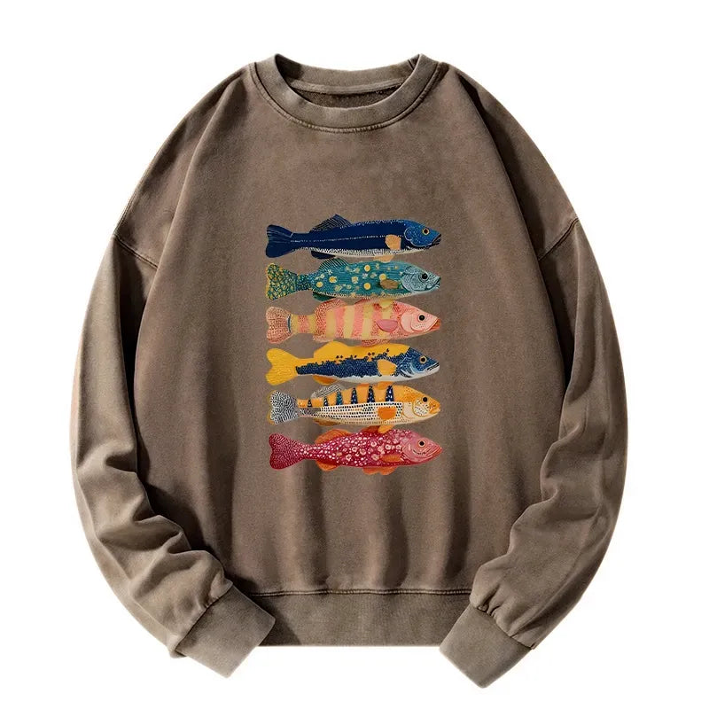 Washed Unisex Sweatshirt Free Shipping