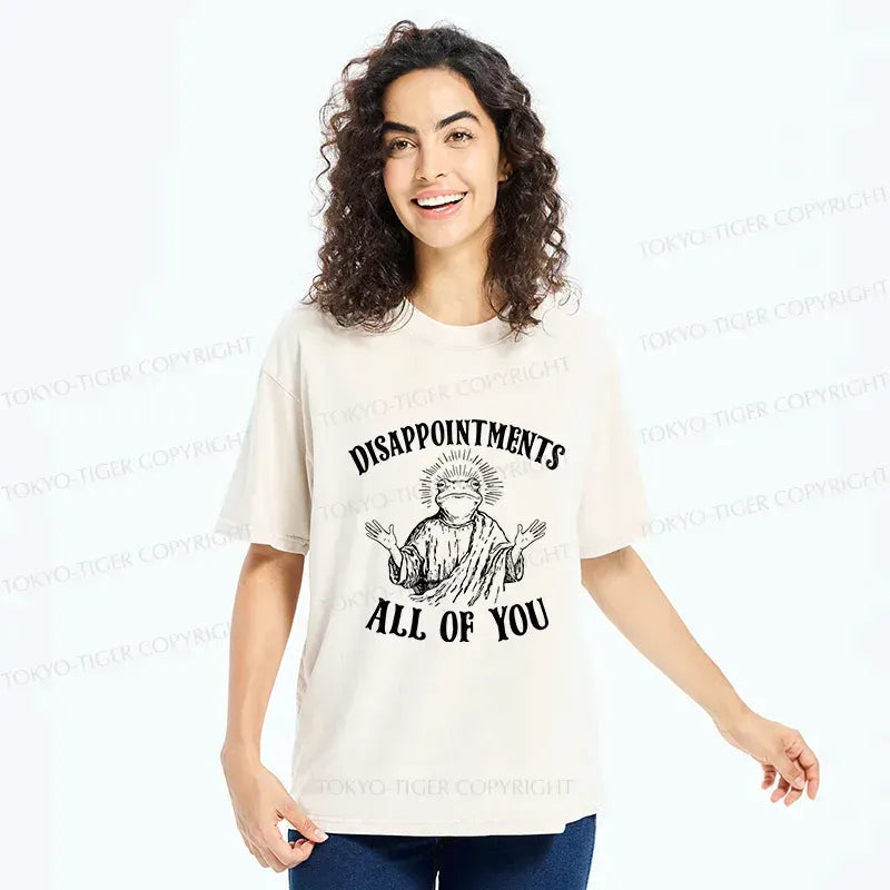 Kyoto-Lion Frog God Washed T-Shirt